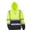Green, variant on VEKDONE Safety Reflective Tops for Men High Visibility Work Reflective Construction Hooded Sweatshirts Waterproof Drawstring Hoodie with Pocket Yellow XXXL