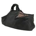 thumbnail image 1 of Large Capacity Firewood Bag Firewood Storage Bag Outdoor Log Rack Waxed Wood Log Carrier with Solid Wood Carry, 1 of 5