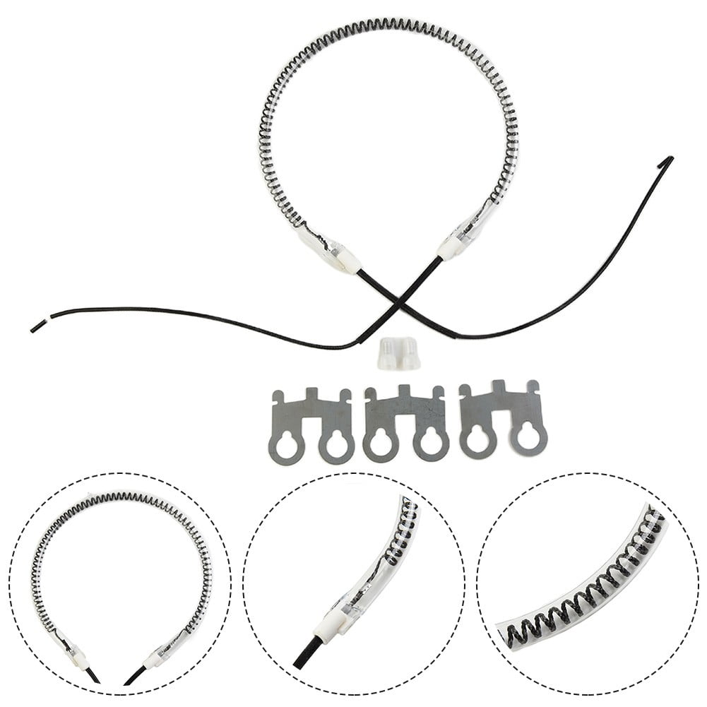 Leke Halogen Oven Cooker Heating Element Bulb Universal with 3X Clips