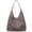 Beige, variant on HUISZJ Leopard Print Shoulder Bag, Women Top Handle Bag, Large Capacity Tote Bag Simple Commuting Bag for Work Travel Outdoor (Black)