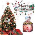 thumbnail image 4 of Iumwxz 5pcs Clear Candy Apple Boxes with Cute Pattern,Christmas Eve Safe Fruit Box Christmas Gift Box Candy Box Christmas Gift for Xmas Decorations Candy Apple Kit 3.34x3.34in, 4 of 5
