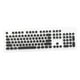 thumbnail image 1 of Teclas de cristal para s mecánicos completo de 108 teclas para s 12,6 cmx 6cm,,2 pulgadas - negro Hugo teclado de teclas de pudín, 1 of 7