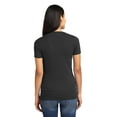 thumbnail image 2 of Port Authority Ladies Concept Stretch V Neck Tee-4XL (Black), 2 of 6