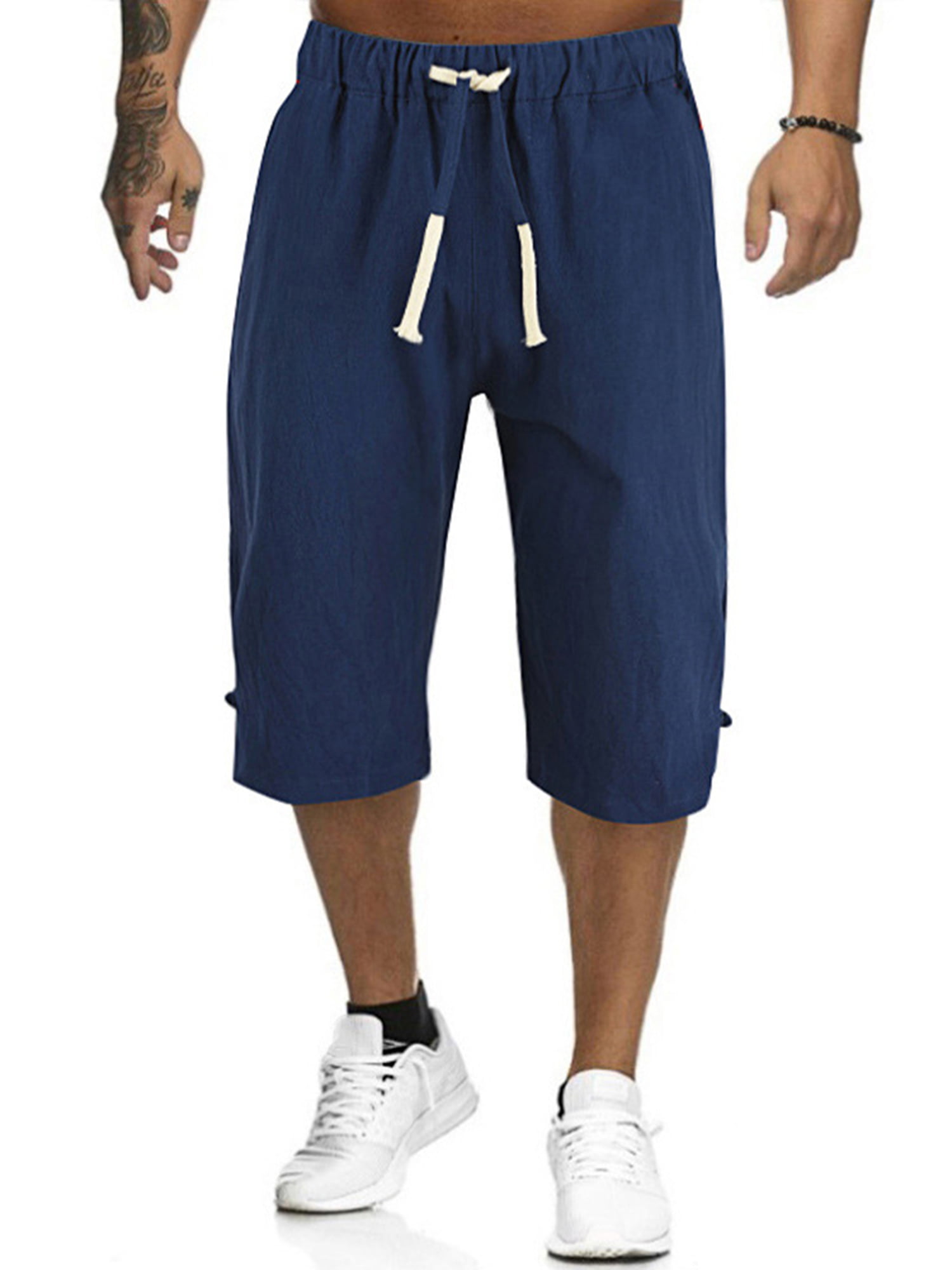 Basketball Shoes Men Mens Fashion Casual Classic Beach Shorts Quick-Dry Gym Adjustable Drawstring Shorts Yoga 