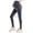 Dark Gray, variant on Over The Belly Maternity Leggings Yoga Athletic Butt Lifting Pregnancy Workout Pants Stretchy Active Maternity Clothes Red, S