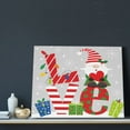 thumbnail image 3 of Logiee Christmas Gnome With Love Print Canvas Wall Art ,Art Poster,Canvas Decorative Picture,Decor Wall Pictures for Living Room Bedroom Bathroom,Ready to Hang, 3 of 6