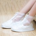 thumbnail image 3 of YAOMOBB Non-slip Shoe Covers 1 Pair Shoe Covers Zipper Non Slip Design Waterproof Stain Resistant Rain Protective Guards, 3 of 6