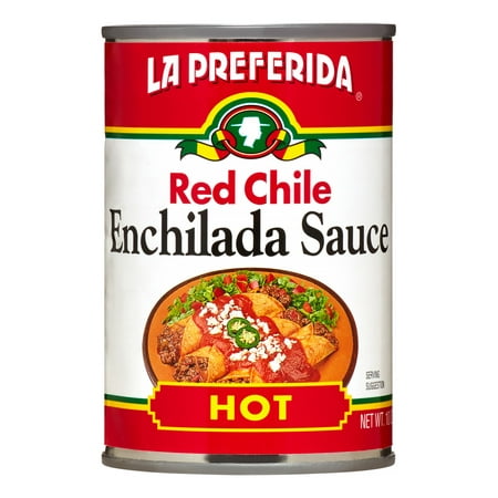 La Preferida Red Chile Enchilada Sauce, Hot, 10