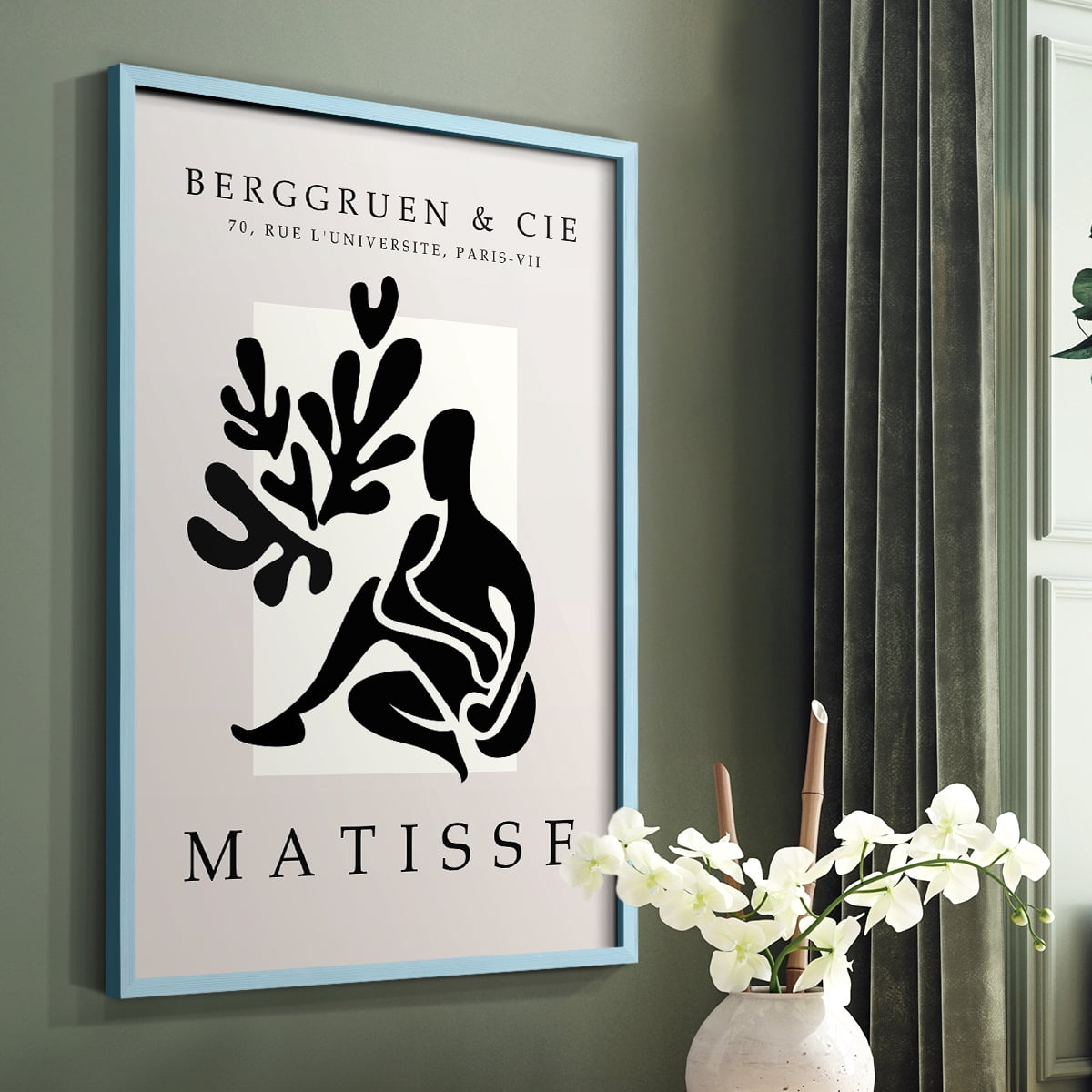 Matisse LIII Framed Print - Solid Wood