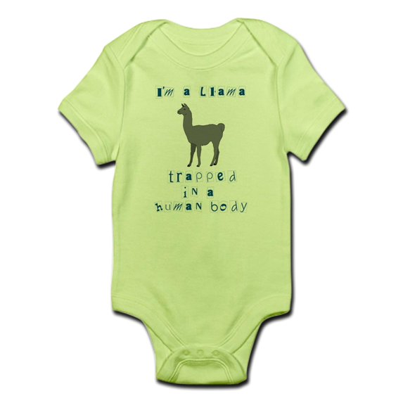 CafePress - I'm A Llama Infant Creeper - Baby Light Bodysuit
