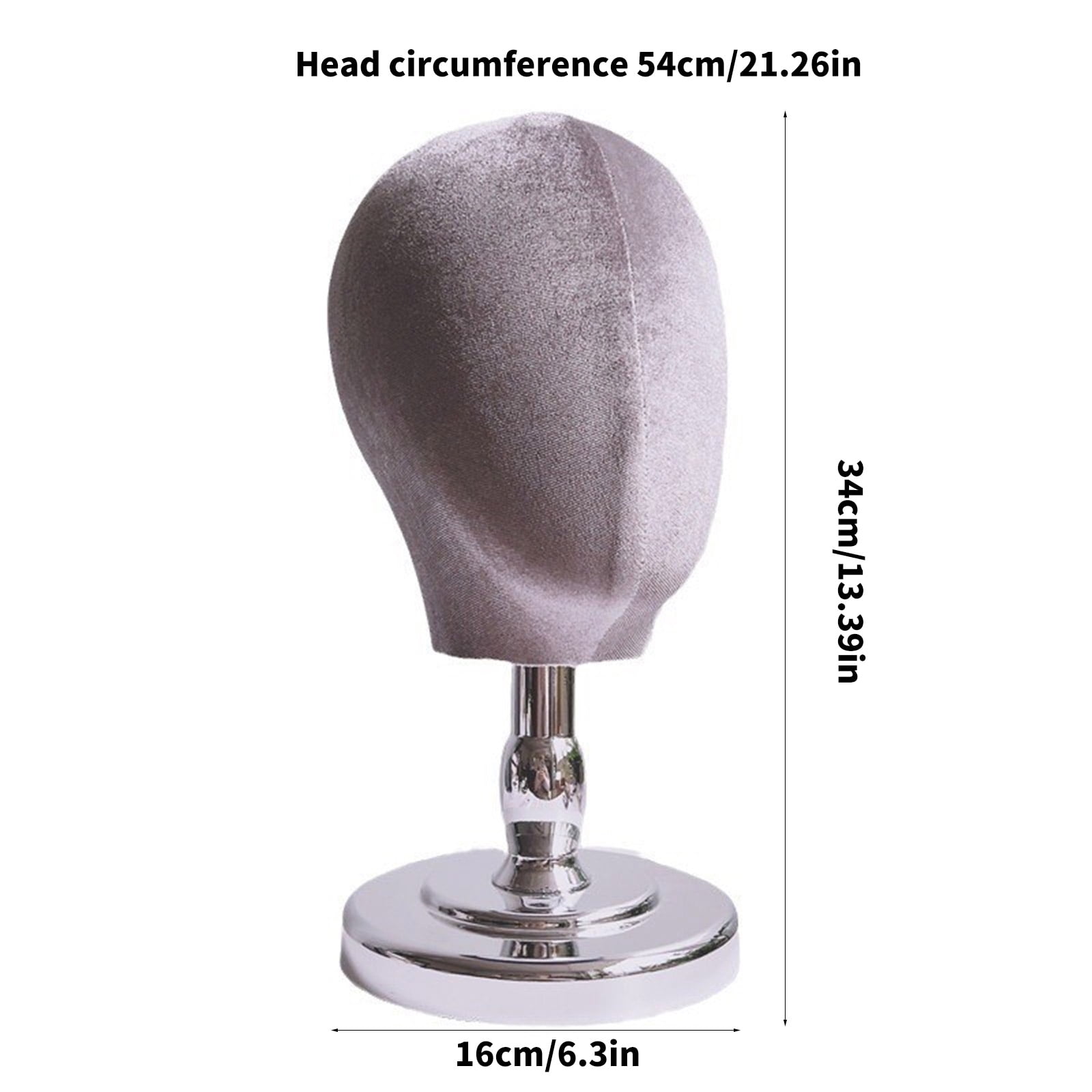 Portable Fabric Mannequin Head Professional Hair Stylist Tool For Wigs And Hat Storage Solution Hairdresser Accessories
