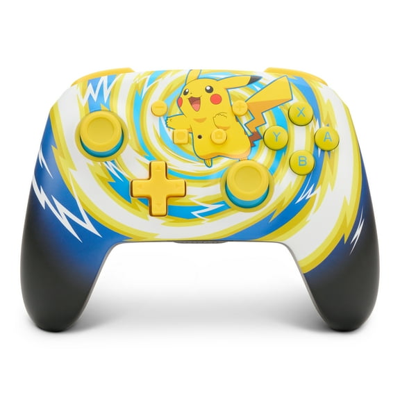 PowerA Enhanced Wireless Controller for Nintendo Switch - Pokémon: Pikachu Vortex