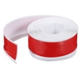 thumbnail image 1 of Moldura de pared Uxcell, moldura autoadhesiva de 10 pies x 2 pulgadas, blanca, 1 of 6