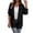 Black, variant on Trendfront Womens Solid Color Long Cardigan Open Front Long Sleeve Lightweight Knit Loose Fit Casual Everyday Layering Sweater Top