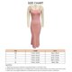 thumbnail image 2 of Women Spaghetti Straps Dress Slim Fitting Pure Color Ribbed Knit Summer Hip Wrap Long Dress Leather Pink XS, 2 of 2