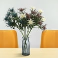 thumbnail image 6 of Fake Plant Simulation Flowers Home Decoration Show Window 3pcs 65cm Eryngium Decor Party Supply Artificial Pant, 6 of 24