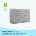 thumbnail image 6 of Graco Essentials 6 Drawer Nursery Double Dresser, Pebble Gray, 6 of 9