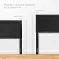 thumbnail image 6 of Modway Archie Full Wood Headboard in Black, 6 of 9