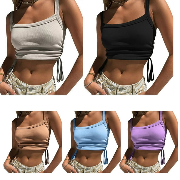 Women's Workout Tank Tops with Built in Bra Athletic Camisole Strappy Back Yoga  Tanks 