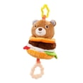 thumbnail image 2 of Kiddiway Jollybaby Baby Stacking Pull Toy with Bell - Plush Figurine & Cute Plushies, Baby Rattles & Plush Rings, Soft Sensory Rattle, Stacking Rings, Auditory, Stroller Hanging,a, 2 of 7