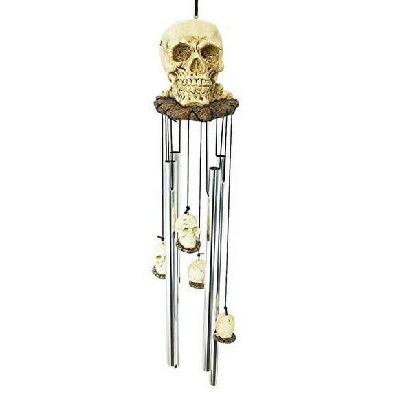 Halloween Freaky Oversized Skull Resonant Relaxing Wind Chime Garden Patio