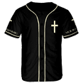thumbnail image 2 of Lotusprinthandmade Personalized Jesus God Baseball Jersey Shirt XS-5XL Multicolor, Christian Jersey, 2 of 5
