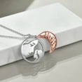 thumbnail image 3 of Mother Daughter Necklace Sterling Silver Mom Daughter Pendant Jewelry Birthday Mother's Day Gifts for Women Mama Daughter, 3 of 6