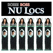 Bobbi Boss 100% Premium Fiber Hair Nu Locs 18" - BNULc-18 (6 Pack / color #2)