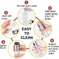thumbnail image 5 of Oil Sprayer Olive Oil Sprayer For Cooking 4 In 1 Refillable Oil And Vinegar, 5 of 5