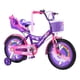 thumbnail image 1 of Bicicleta Entrenadora AEIOU R16 para Niña con Asiento para Muñeca Morado, 1 of 5