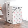 thumbnail image 6 of Naloa Girl Rabbit 2 Pcs Bookend Large Capacity Office Book Ends for Home Office Library School Study Decoration, 6 of 8
