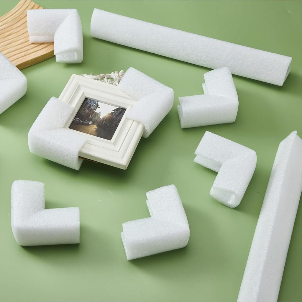 Milue Edges Foam Protections Corner for Frame Mirror,Packing Foam Corner Protectors