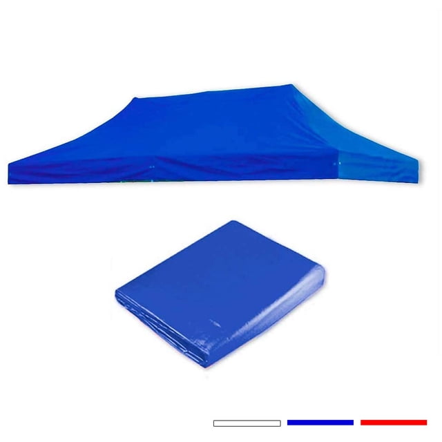 Techo Lona Impermeable para Toldo Jardimanía, 3x4.5 Metros azul