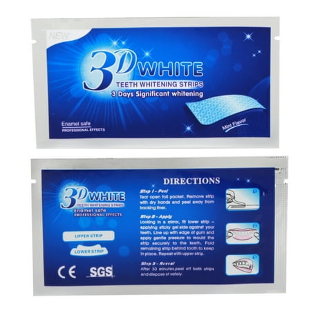 Advanced Teeth Whitening Strips 3D Dental Care Bleaching Gel Tools Remove Stains (28