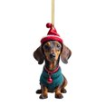 thumbnail image 1 of Para Encantadores Cachorro Adorno Perro Dibujos Animados Mochila Acrílica Navidad Interior Del Coche, 1 of 5