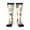 2 Black-1, variant on Shiba Head Face Print Thigh High Socks Extra Long Stretchy Sock Women Over Knee High Opaque Stocking Daily Wear