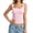 Red, variant on Built in Bra Tank Tops for Women Summer Sleeveless Racerback Square Neck Casual Basic Ribbed Tops