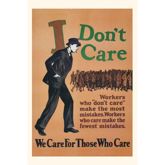 Pocket Sized - Found Image Press Journals: Vintage Journal We Care for Those Who Care (Paperback)