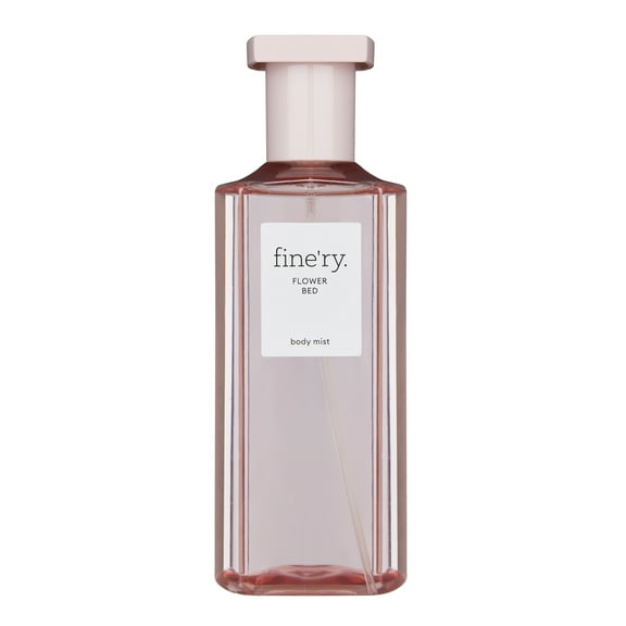 Fine'ry Fragrance Peony, Green Apple & Jasmine - Flower Bed Body Spray, 5fl oz