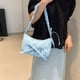 thumbnail image 3 of Bolso bandolera informal personalizado con cordón plisado y encaje perezoso para axila con lazo en el hombro 8119-PZ20240616013163 azul, 3 of 9
