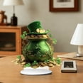 thumbnail image 6 of 1 Pcs St. Patrick's Day Table Decorations St Patricks Day Table Centerpiece Gnome Shamrock Clover Car Tabletop Signs Rustic Farmhouse Irish Tiered Tray Decor for Home Kitchen Office, 6 of 9