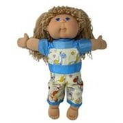 Doll Clothes Superstore Rocking Horse Print Jumpsuit Fits Cabbage Patch Boy Or Girl Dolls