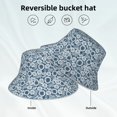 thumbnail image 3 of Kll Sunflowers Bucket Hat for Women Men Packable Travel Beach Sun Hat Outdoor Rave Accessories Reflective Fisherman Cap, 3 of 6