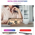 thumbnail image 6 of Decase for Samsung Galaxy A03S (US Version) Case, Military Grade Drop Protection Magnetic Ring Holder Kickstand Protective Heavy Duty Phone Case for Samsung Galaxy A03S, Gold, 6 of 8