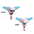 thumbnail image 3 of Gaeub Sushi Saumon Surf Imprimé String pour Femmes, Culottes Invisibles, String Taille Basse, Strings Sans Couture, Culottes Respirantes-Petit, 3 of 6