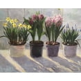 thumbnail image 2 of Strube, Ling 14x12 White Modern Wood Framed Museum Art Print Titled - Spring Gathering, 2 of 4
