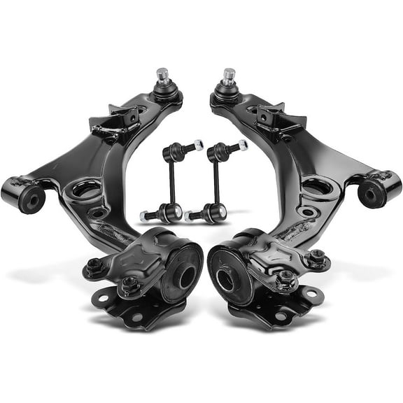 A-Premium 4Pcs Front Suspension Kit Lower Control Arm and Ball Joint Assembly Sway Bar Link Stabilizer Bar Link Compatible with Ford Edge 2007-2014 Lincoln MKX 2007-2015