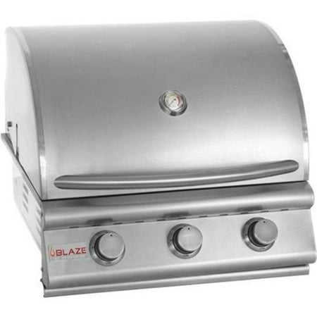Blaze Blz-3-Lp 25 Inch 3-Burner Built-In Propane Gas Grill