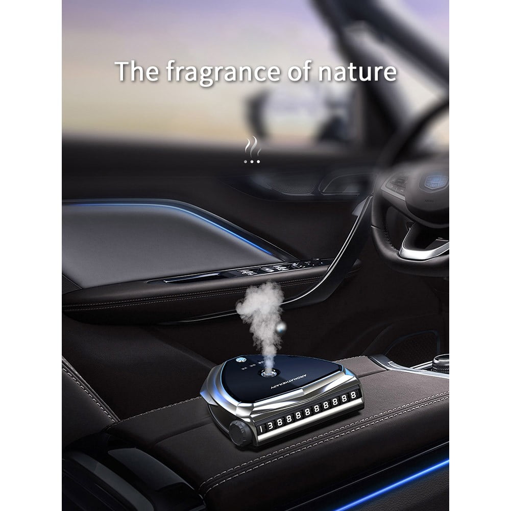 Rechargeable Car Air Freshener Smart Purifying Perfume Aroma