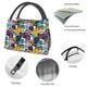 thumbnail image 4 of Fotbe Retro Panther Bolsa Térmica Portátil con Estampado, Bolsa de Entrega de Alimentos Aislada, Bolsa Reutilizable de Gran Capacidad para Comidas y Supermercado, 4 of 6